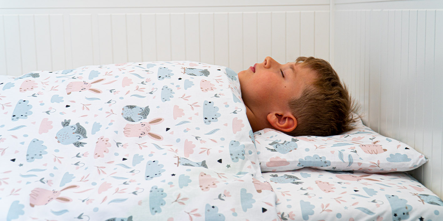 Pościel 100x160 króliczki krem